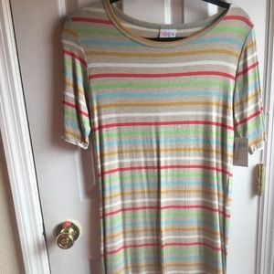 NWT LuLaRoe Julia dress unicorn Small
